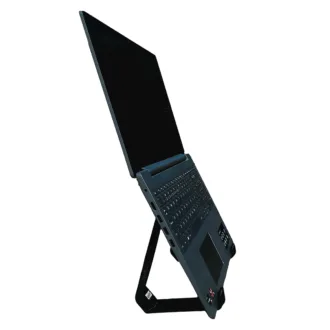 Suporte de mesa para notebook  – Modelo universal – Soft Touch 180º ultra abertura alta elevação