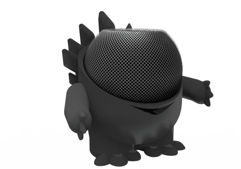 Skin para Echo Dot 4 ou 5 modelo Dino Baby Echosaurus - Imagem 12