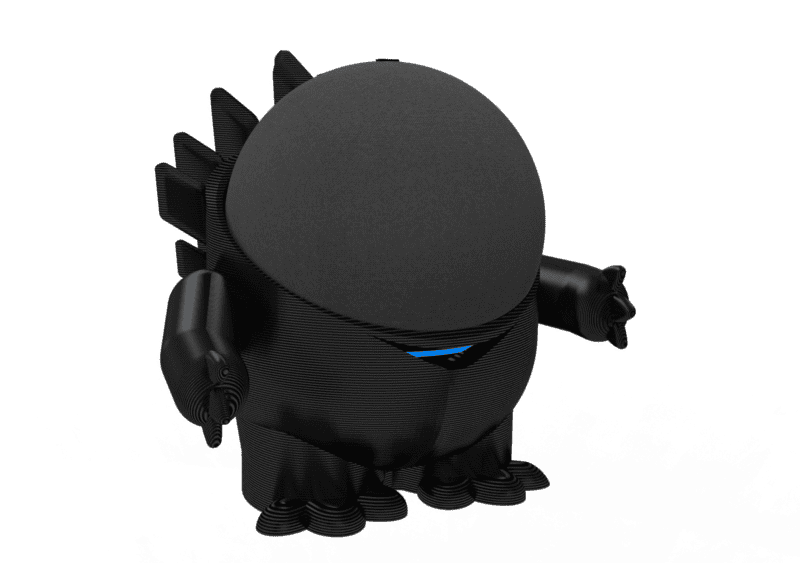 Skin para Echo Dot 4 ou 5 modelo Dino Baby Echosaurus