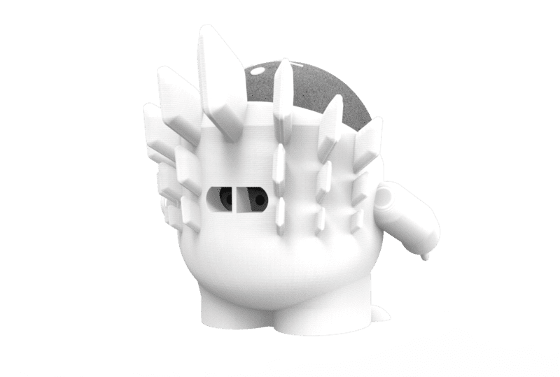 Skin para Echo Dot 4 ou 5 modelo Dino Baby Echosaurus - Imagem 4