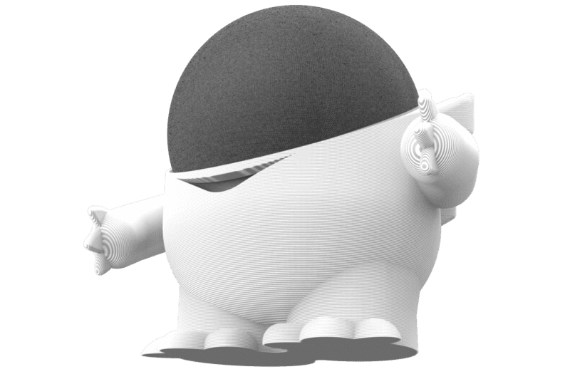 Skin para Echo Dot 4 ou 5 modelo Dino Baby Echosaurus - Imagem 6