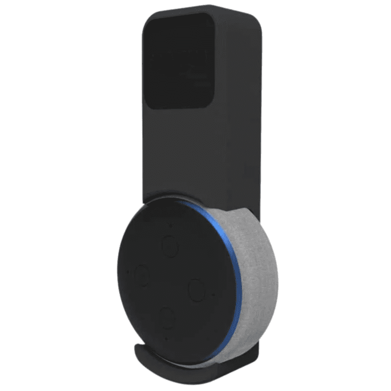 Suporte All in one de Tomada para Amazon Alexa Echo Dot 3 modelo Slim - Imagem 3