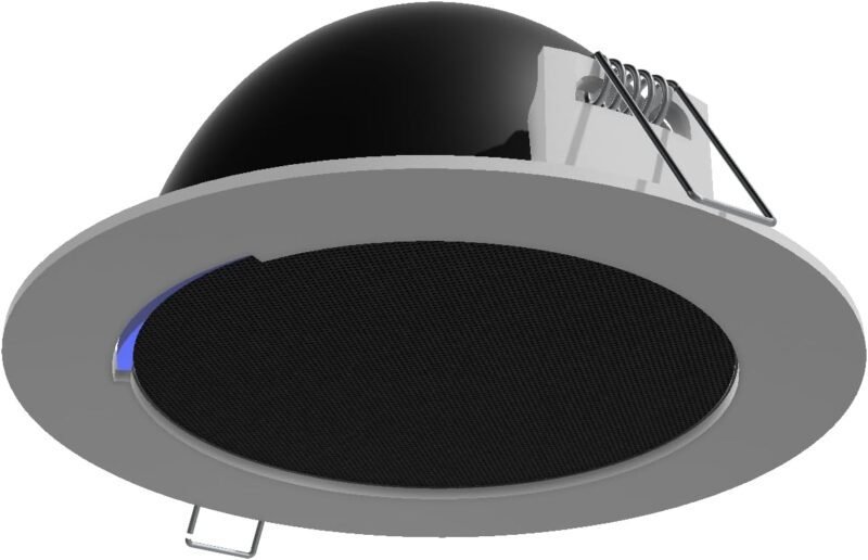 Suporte Stand De Teto de Embutir para Amazon Alexa Speaker Echo POP - Modelo Light- Circular - Imagem 2